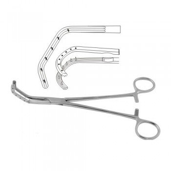 Price-Thomas Bronchus Clamp Fig. 1 Stainless Steel, 22 cm - 8 3/4"